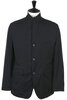 31-60-3350 Peak Lapel Jacket - Black Thumbnail