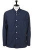 31-60-6223 Cotton Broadcloth Shirt - Navy Thumbnail