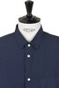 31-60-6223 Cotton Broadcloth Shirt - Navy Thumbnail