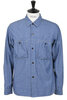 31-60-6232 Chambray Work Shirt - Indigo Thumbnail