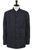 31-60-6219 Madras Overdye Shirt - Navy Thumbnail