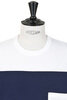 31-60-1896 Block Stripe Tee - Navy Thumbnail