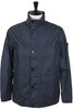 4100024 Waxed Pigment Cotton Tela Field Jacket  - Navy Thumbnail