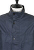 4100024 Waxed Pigment Cotton Tela Field Jacket  - Navy Thumbnail