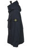 4100032 Micro Twill Hooded Parka - Navy Thumbnail
