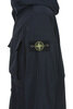 4100032 Micro Twill Hooded Parka - Navy Thumbnail