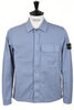 1200013 Shirt Jacket Cotton Twill - Blue Thumbnail