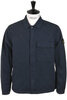 1200013 Shirt Jacket Cotton Twill - Navy Thumbnail