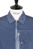 1200038 Overshirt Metal Nylon - Navy Thumbnail