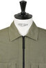 1200005 Overshirt Mercerised Organic Cotton Ripstop - Military Green Thumbnail