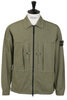 1200005 Overshirt Mercerised Organic Cotton Ripstop - Military Green Thumbnail