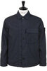 1200002 Overshirt Crinkle Reps NY - Navy Thumbnail