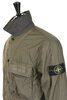 1200002 Overshirt Crinkle Reps NY - Military Green Thumbnail