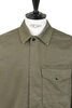 1200001 Overshirt Broken Twill - Military Green Thumbnail
