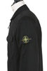 1200015 Overshirt Cotton Sateen - Black Thumbnail
