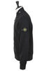 6100014 Honeycomb Zip Cardigan - Black Thumbnail