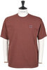 2100030 Tee Shirt Crew - Brick Red Thumbnail