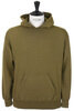 Lot#86002 Loop Wheel Hoody - Khaki Thumbnail