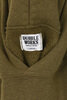 Lot#86002 Loop Wheel Hoody - Khaki Thumbnail