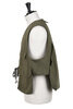 Fowl Vest Cotton Sanded Cloth - Olive Thumbnail