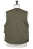 Fowl Vest Cotton Sanded Cloth - Olive Thumbnail