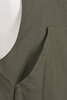 Fowl Vest Cotton Sanded Cloth - Olive Thumbnail
