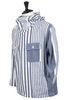 Cagoule Shirt Stripe Chambray - Blue/White Thumbnail