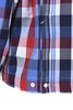 Bowling Shirt Block Check Mix - Blue/Red Thumbnail