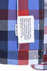 Bowling Shirt Block Check Mix - Blue/Red Thumbnail