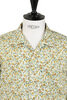 Camp Shirt Small Floral Cotton Lawn - Yellow Thumbnail