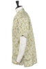 Camp Shirt Small Floral Cotton Lawn - Yellow Thumbnail