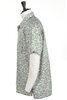 Camp Shirt Small Floral Cotton Lawn - Blue Thumbnail