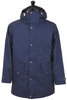 All Weather Hooded Coat - Navy Thumbnail