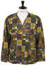 Cardigan Jacket Patchwork - Olive Thumbnail