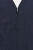 Cardigan Jacket Poly Taslan - Dk Navy Thumbnail