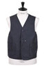 Upland Vest Lt Weight NyCo - Dk Navy Thumbnail