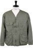 Cardigan Jacket CL Heavy Twill - Olive Thumbnail