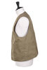 Upland Vest Lt Weight NyCo - Khaki Thumbnail