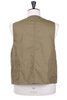 Upland Vest Lt Weight NyCo - Khaki Thumbnail