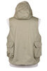 Field Vest French Twill - Khaki Thumbnail