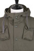 Field Vest Sanded Cotton Cloth - Olive Thumbnail