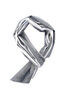 Long Scarf Stripe Chambray - Blue/White Thumbnail