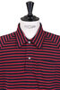 Polo Shirt PC Stripe - Red/Navy Thumbnail