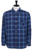 #3232-CPB Original BL Shirt Cotton Plaid - Blue Thumbnail