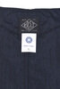#3503-CNN DEE Vest 2 Crinkle Nylon Taffeta - Navy Thumbnail