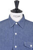 #32135-CC NAVY CUT Short Sleeve Classic Chambray - Indigo Thumbnail