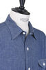 #32135-CC NAVY CUT Short Sleeve Classic Chambray - Indigo Thumbnail