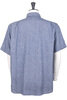 #32135-SC NAVY CUT Short Sleeve Stripe Chambray - Thumbnail