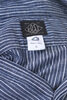 #32135-SC NAVY CUT Short Sleeve Stripe Chambray - Thumbnail