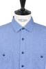 H-SH065 Check Work Shirt - Blue Thumbnail